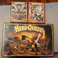 Heroquest + rocca Kellar + Signore degli Stregoni 