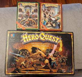 Heroquest + rocca Kellar + Signore degli Stregoni 