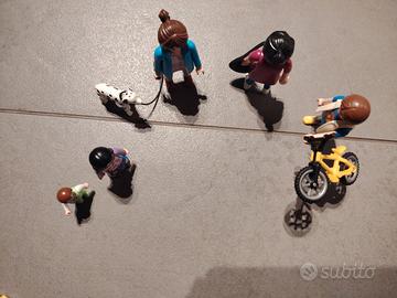 Lotto 3 personaggi soccorritori medici Playmobil 
