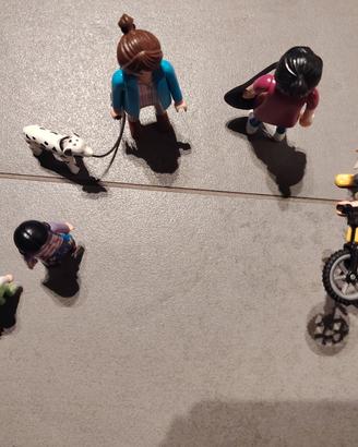 Lotto 3 personaggi soccorritori medici Playmobil 