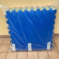 Tappetini quadrati per bambino in gomma 12 pezzi