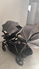 Peg perego duette pirouette trio gemellare