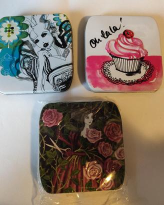 Set scatoline Nuvenia da collezione 