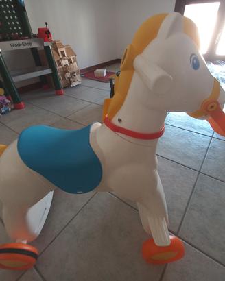 cavallo a dondolo chicco rodeo