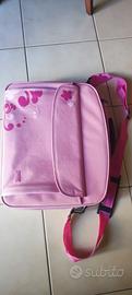 borsa per computer Trust rosa