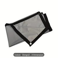 telo proiettore grigio 133 pollici