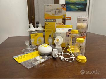 Tiralatte medela con accessori