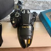 Macchinetta fotografica D3200 colore nero