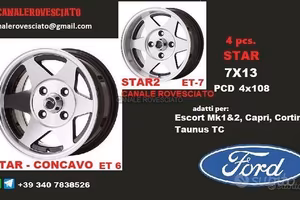Cerchi star 7x13 4x108 ford peugeot citroen saab