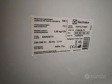 Frigorifero da incasso Electrolux KNT1LF18S1