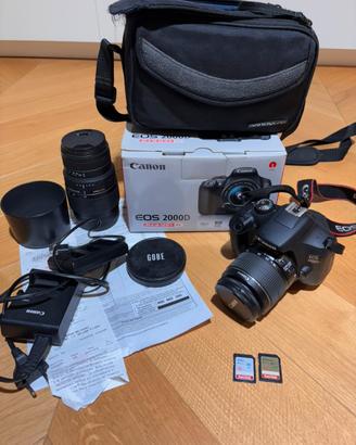 Canon reflex  Eos 2000d