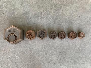 Pesi per bilancia bascula