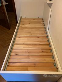 Struttura letto divano, secondo letto estraibile