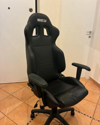 SEDIA GAMING/UFFICIO SPARCO ICON NERA.