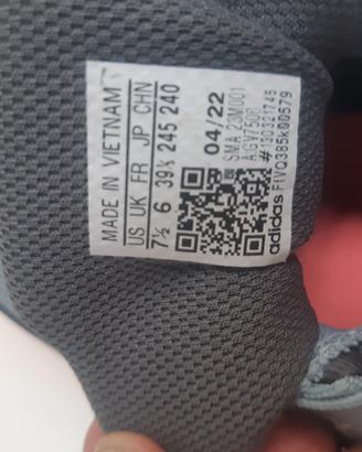 Adidas Terrex grigie e corallo - Taglia 39 1/3