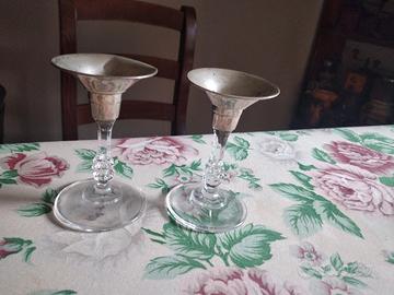 N.2 PORTA CANDELA VINTAGE