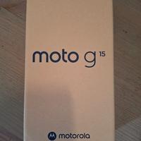 Cellulare Motorola moto g15