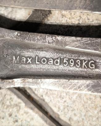 cerchi in lega Mercedes raggio 16