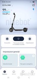 monopattino Ninebot E2 Pro  750W 