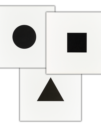 Il Cerchio-Il Triangolo-Il Quadrato—3 libri Munari