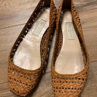 Ballerine pelle intrecciata 37
