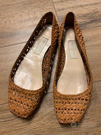 Ballerine pelle intrecciata 37