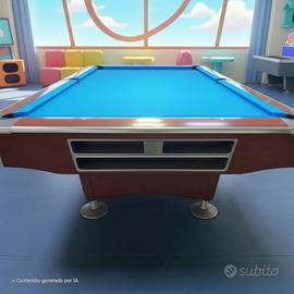 Biliardo Pool 9ft trasporto e montaggio compreso