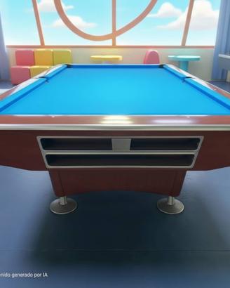 Biliardo Pool 9ft trasporto e montaggio compreso