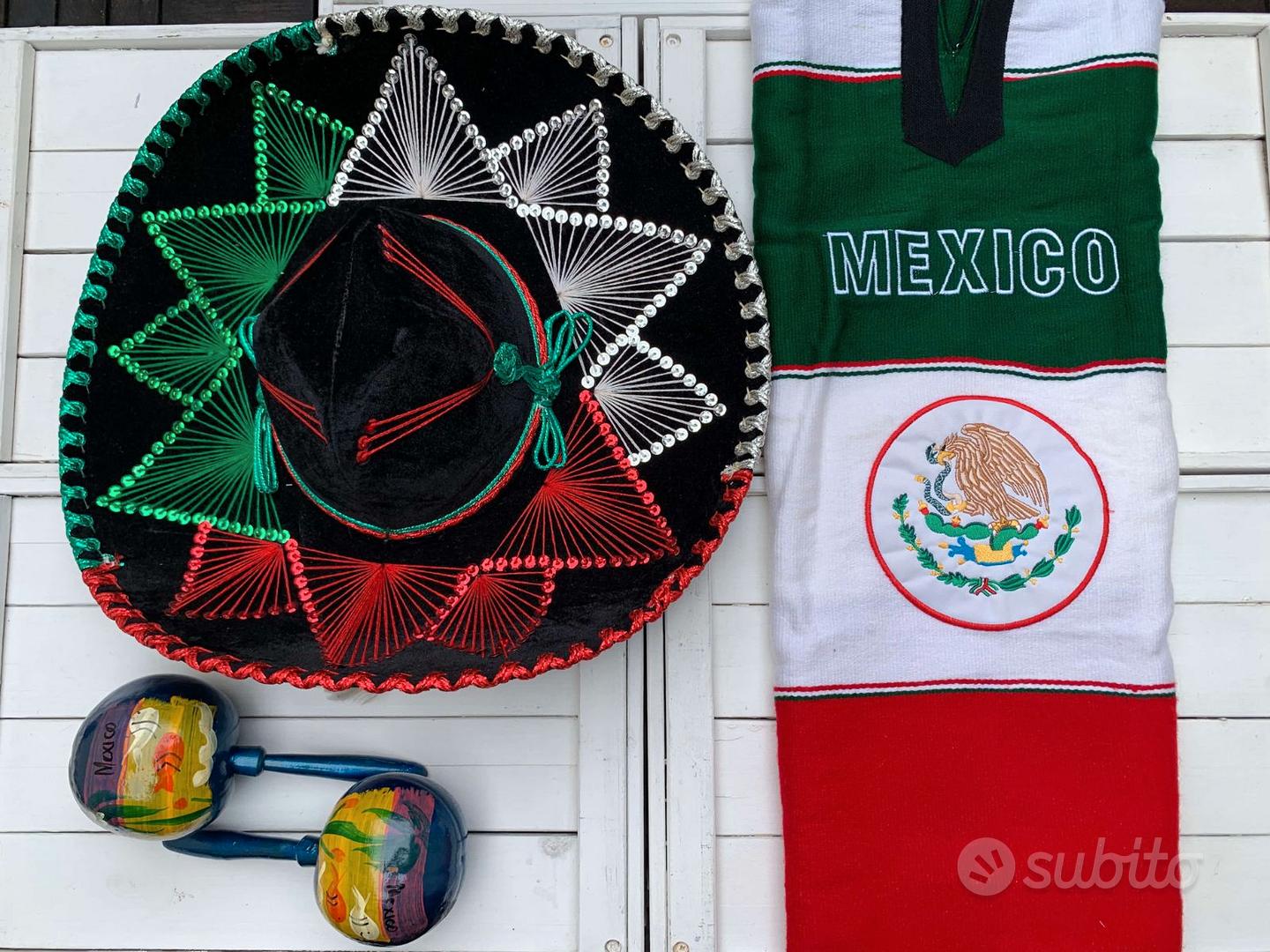 Costume Dia de los Muertos Halloween Messicano Abbigliamento e