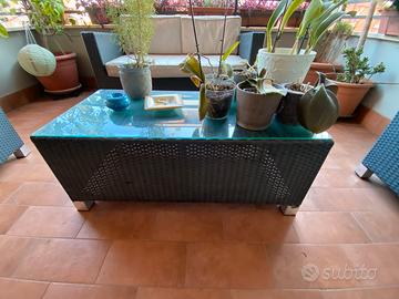 Arredamento completo da terrazzo/giardino