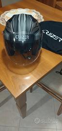 casco jet doppia visiera 