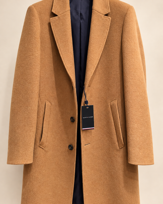 Tommy Hilfiger cappotto uomo cammello - TAGLIA L