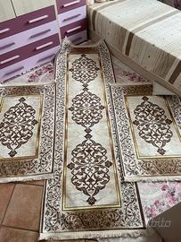 Set 3 Pz Tappeti Passatoia 3m, Due Tappetini 150cm