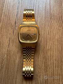 ORORLOGIO CITIZEN QUARZ CRYSTRON DORATO VINTAGE