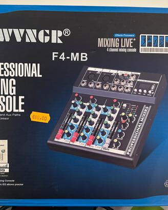 Mixer 4 canali