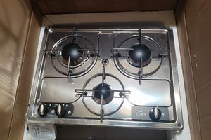 Piano cottura camper incasso 3 fuochi Can