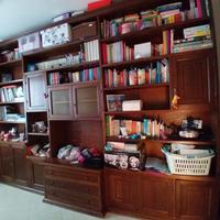 libreria legno massello 