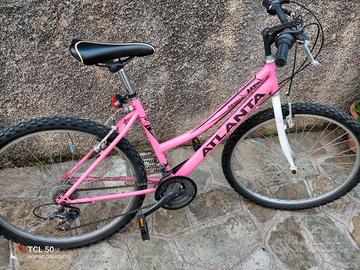 Bici rosa MTB pollici 26