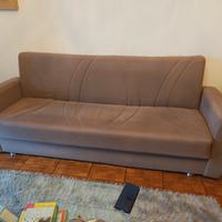 Divano letto con contenitore 
