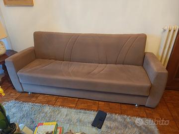 Divano letto con contenitore 