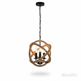 LAMPADARIO A SOSPENSIONE B55-3 UNIVERSO GABBIA