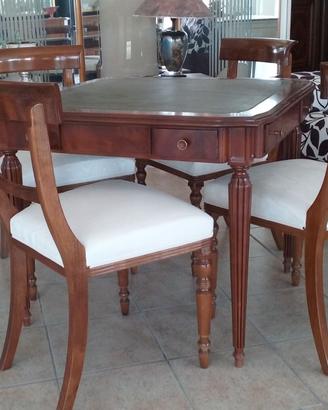 Tavolo da gioco "Inglese" quadrato