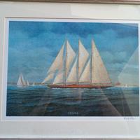 litografia Creole quadro di F. Robotti 