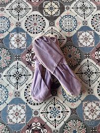 Espadrillas lilla cousu main