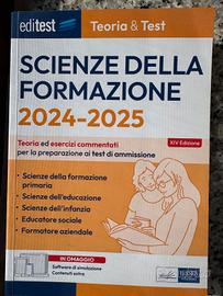Libro teoria e test scienze della formazione