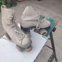 Pattini a rotelle con e senza scarpa vintage