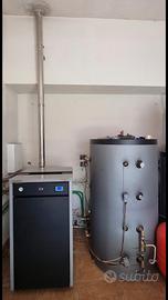 Caldaia a Pellet e boiler 