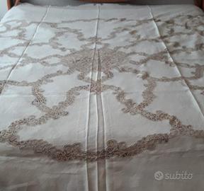 Coperta matrimoniale in puro lino con CANTÙ