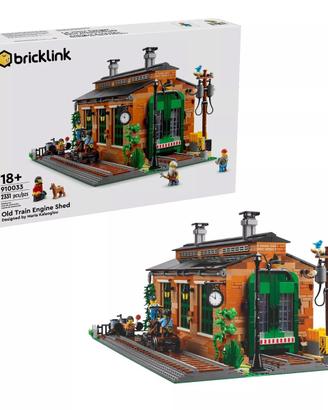 Lego 910033 Vecchio deposito locomotive Bricklink