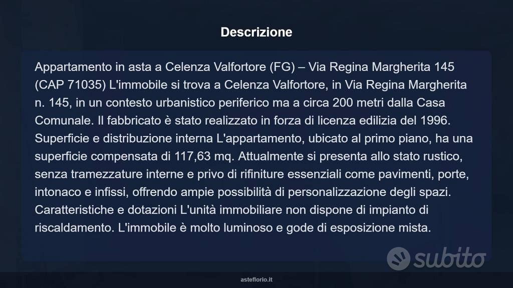 Appartamento – Celenza Valfortore, Foggia - Vista 4